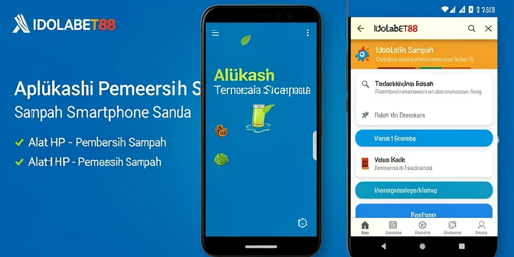 Antarmuka IDOLABET88 menampilkan fitur pembersihan yang intuitif dan efisien.
