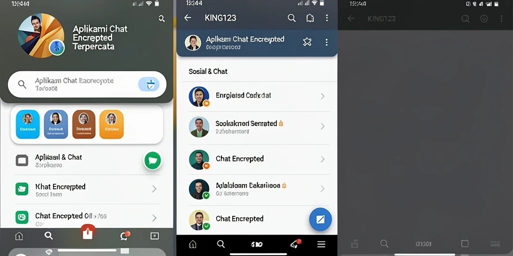 Antarmuka KING123 yang user-friendly dan aman saat chat.
