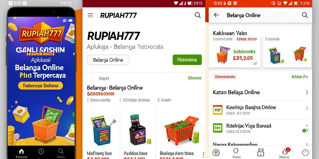 Antarmuka RUPIAH777 yang intuitif dan menarik untuk belanja online.