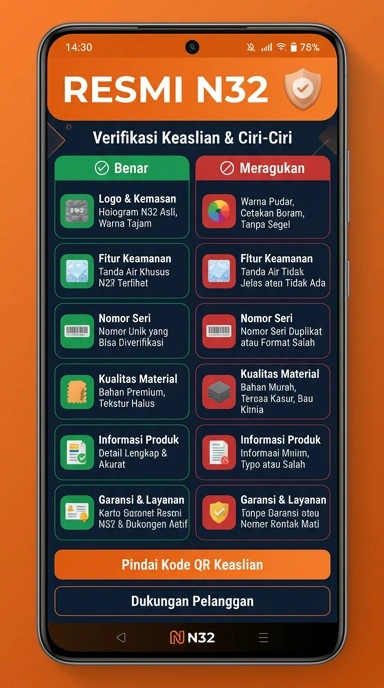 Kanal Resmi n32 untuk Pengguna Android Indonesia